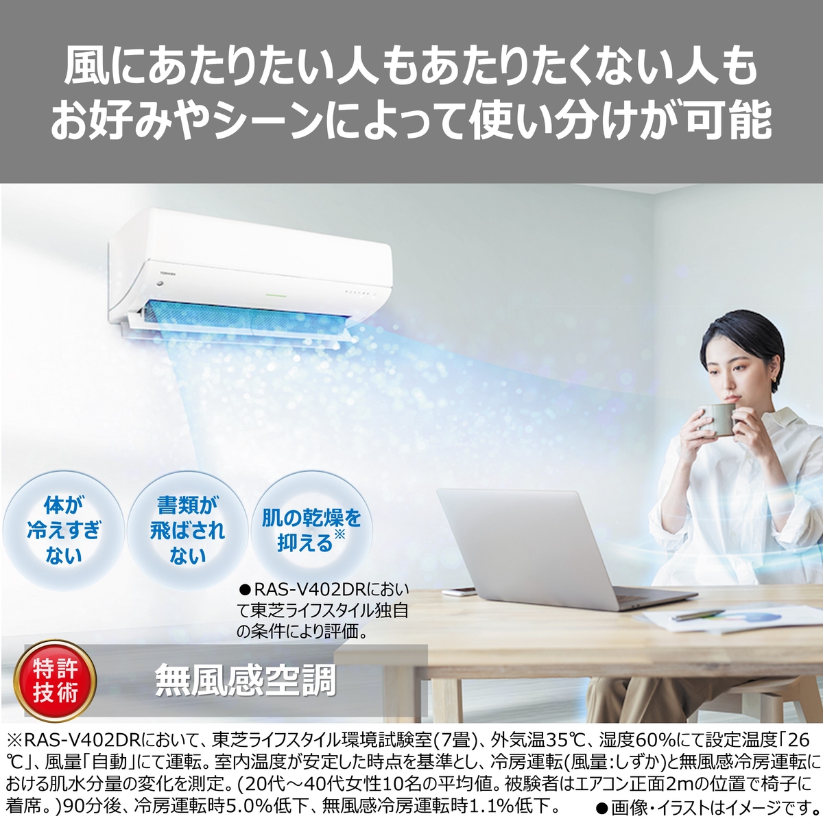 【本体のみ】東芝 大清快 RAS-V251DR(W) 8畳用 ルームエアコン 2026年モデル DRシリーズ 単相100V ホワイト